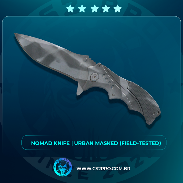 #1406 ★ Nomad Knife | Urban Masked